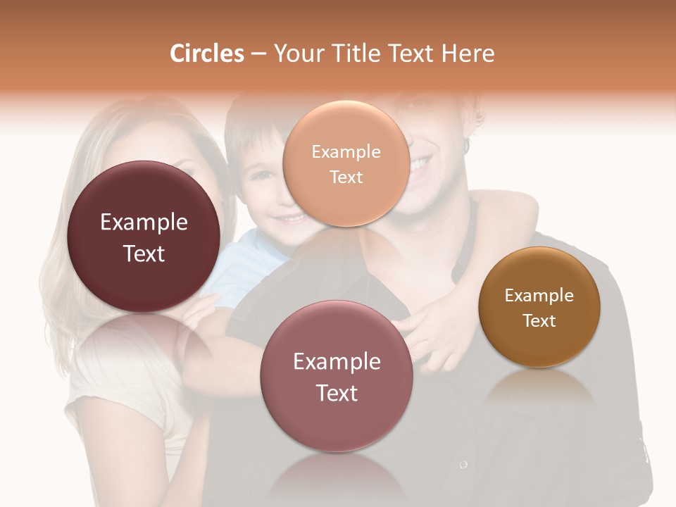 Toothy Three Hug PowerPoint Template