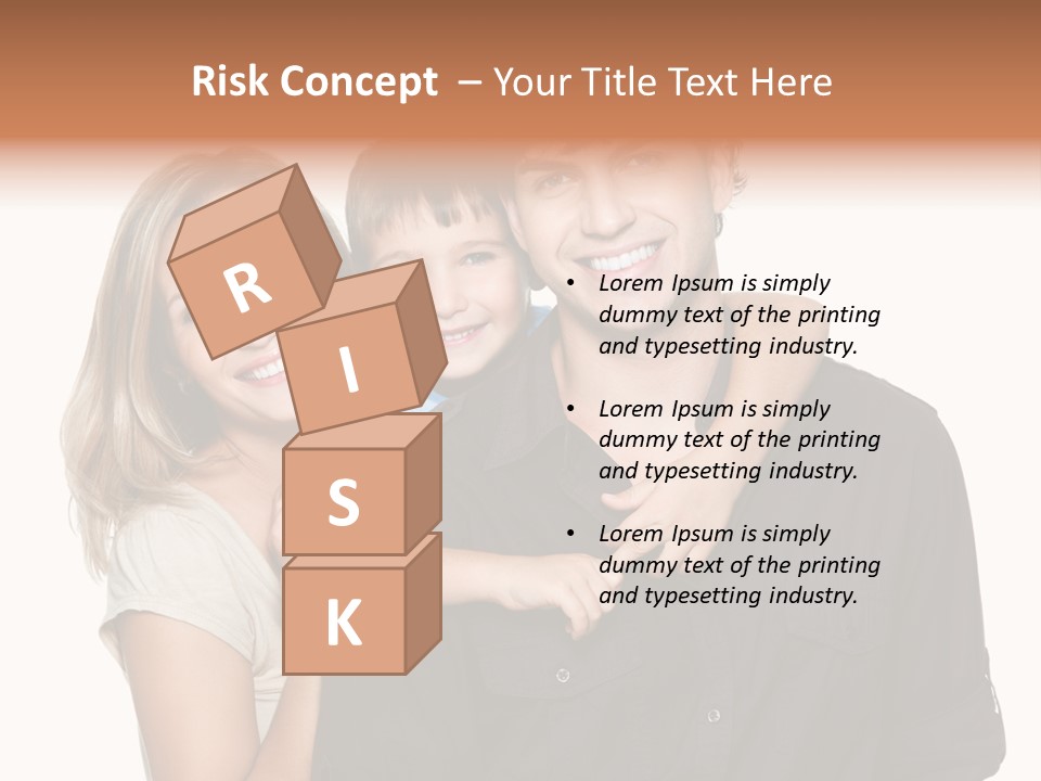 Toothy Three Hug PowerPoint Template