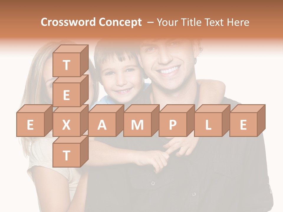 Toothy Three Hug PowerPoint Template