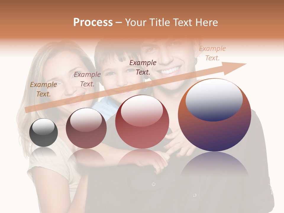 Toothy Three Hug PowerPoint Template