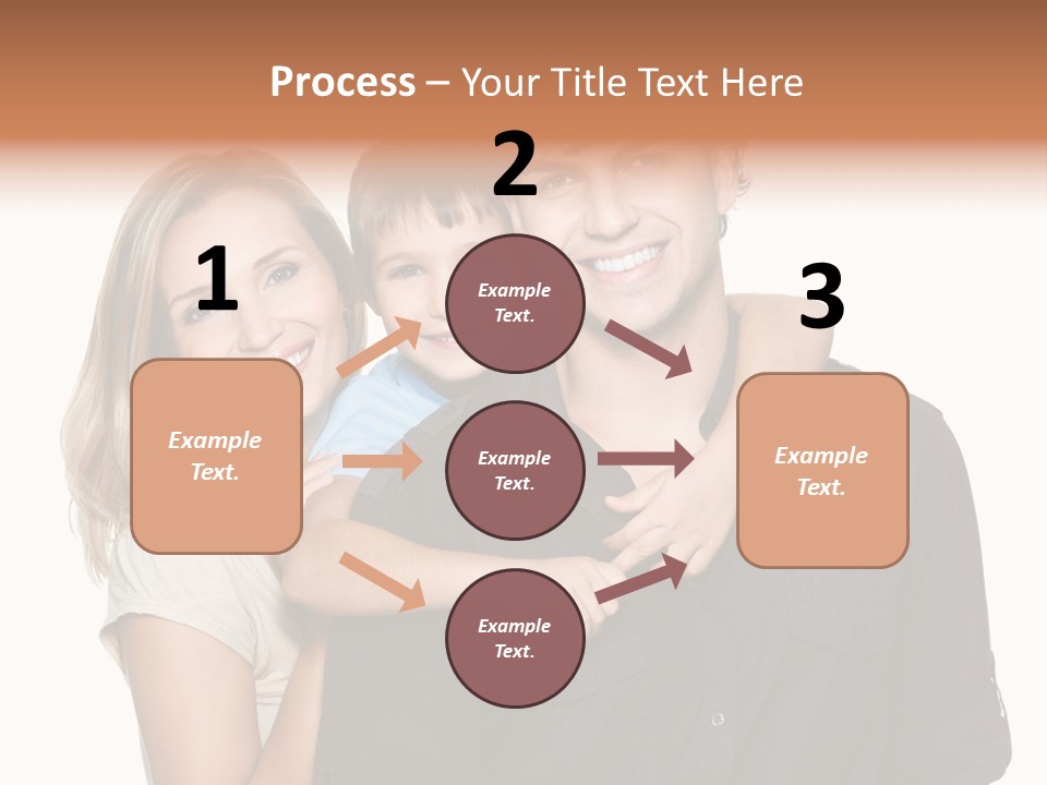 Toothy Three Hug PowerPoint Template