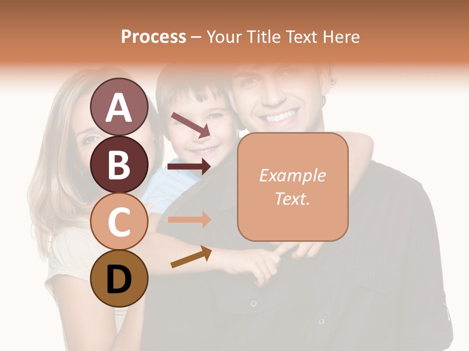 Toothy Three Hug PowerPoint Template