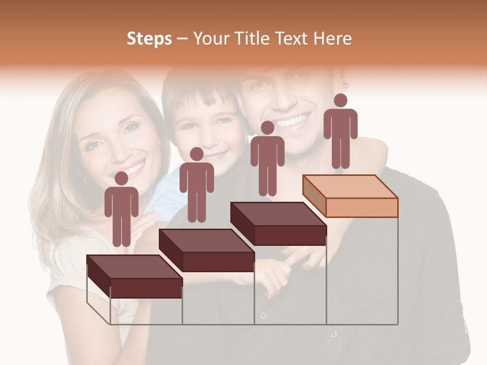 Toothy Three Hug PowerPoint Template