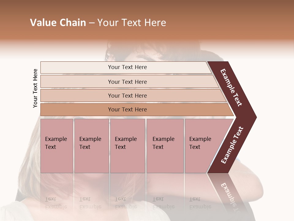 Embrace Smiling Love PowerPoint Template