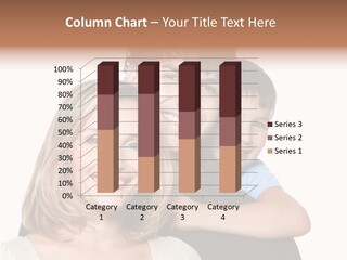 Embrace Smiling Love PowerPoint Template