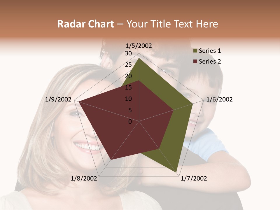 Embrace Smiling Love PowerPoint Template