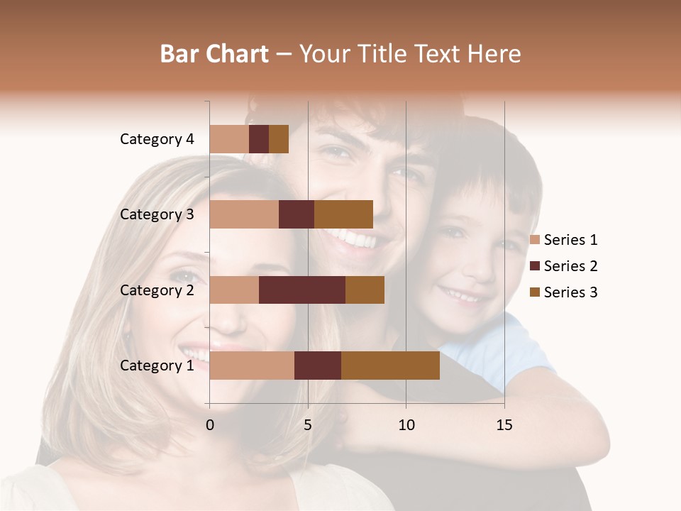 Embrace Smiling Love PowerPoint Template