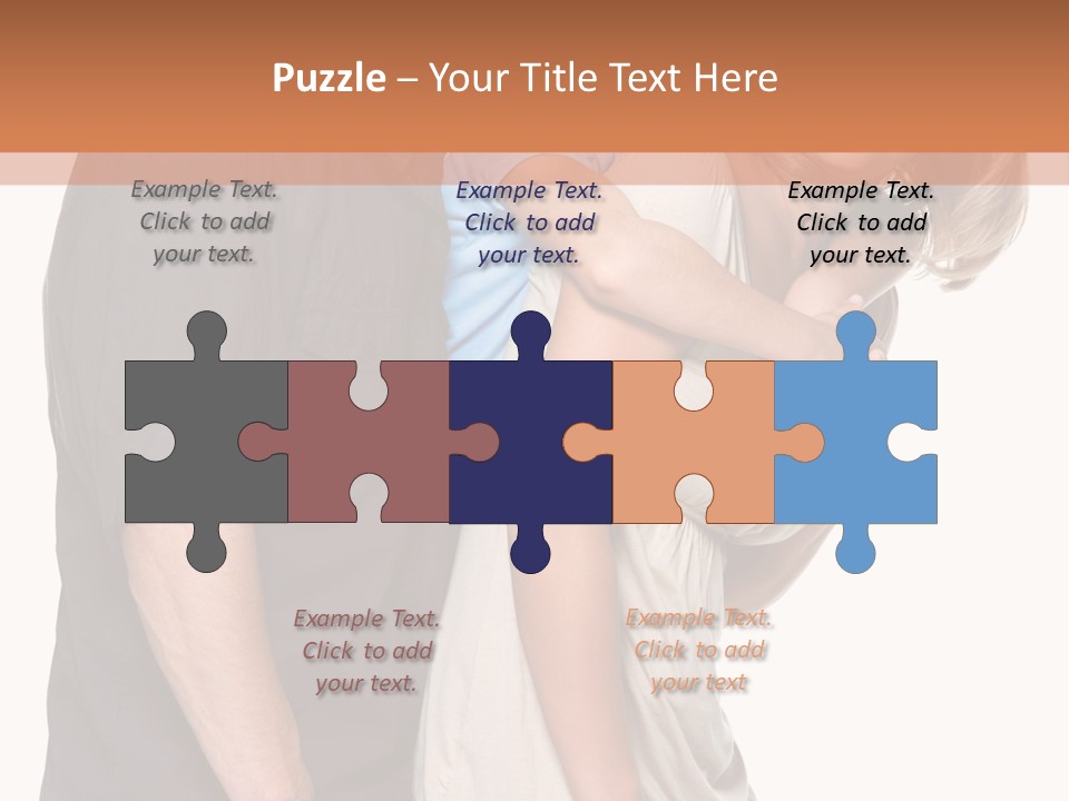 Together Group Son PowerPoint Template