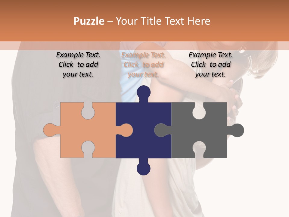 Together Group Son PowerPoint Template