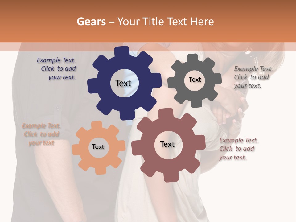 Together Group Son PowerPoint Template