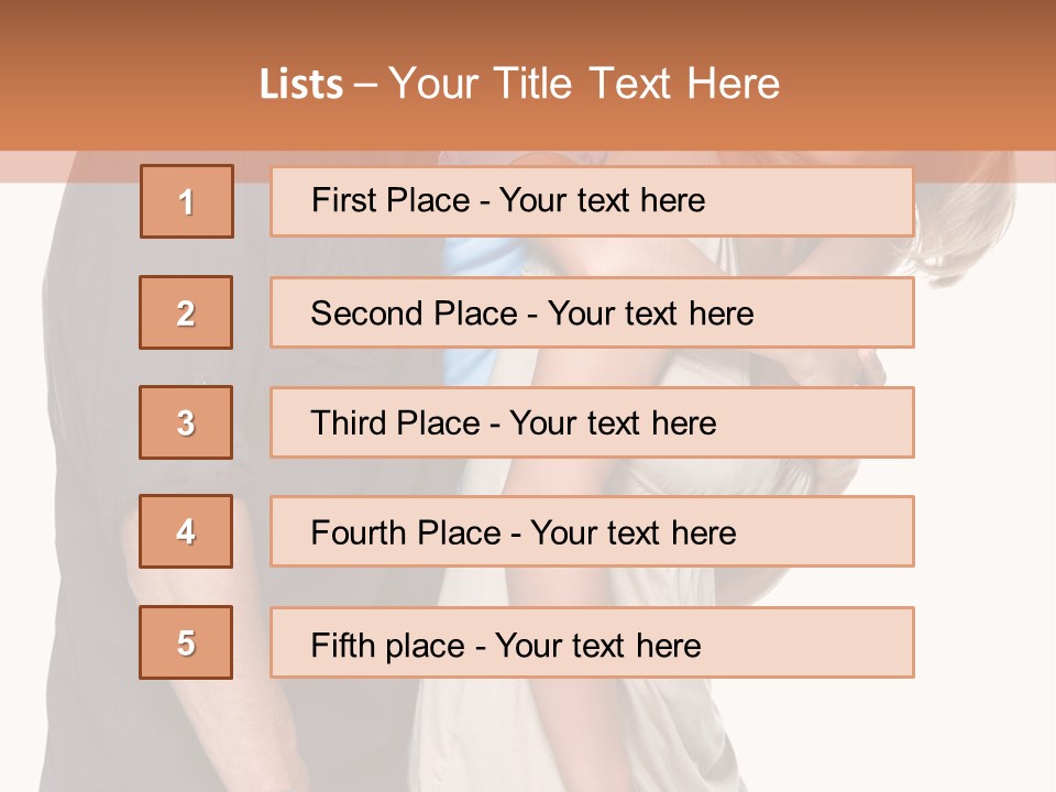 Together Group Son PowerPoint Template