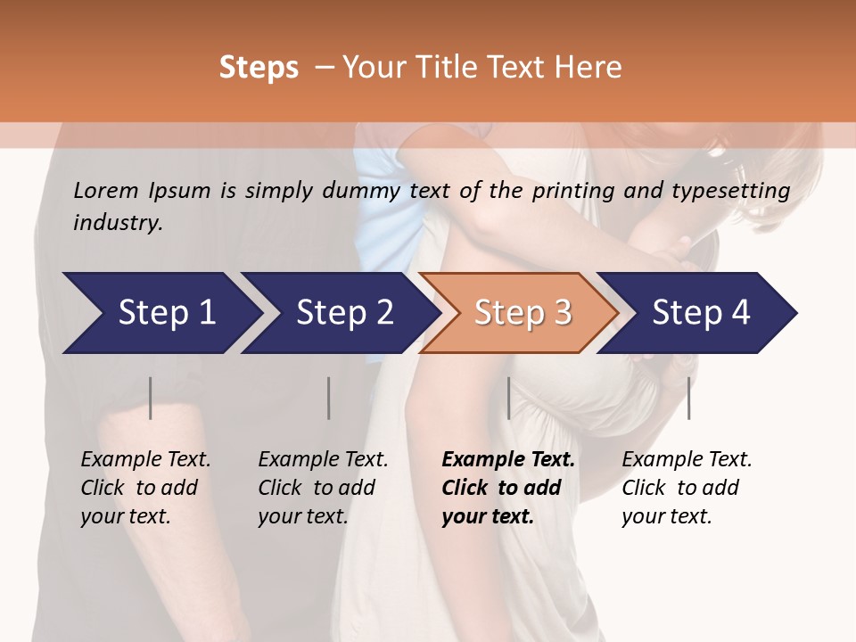 Together Group Son PowerPoint Template