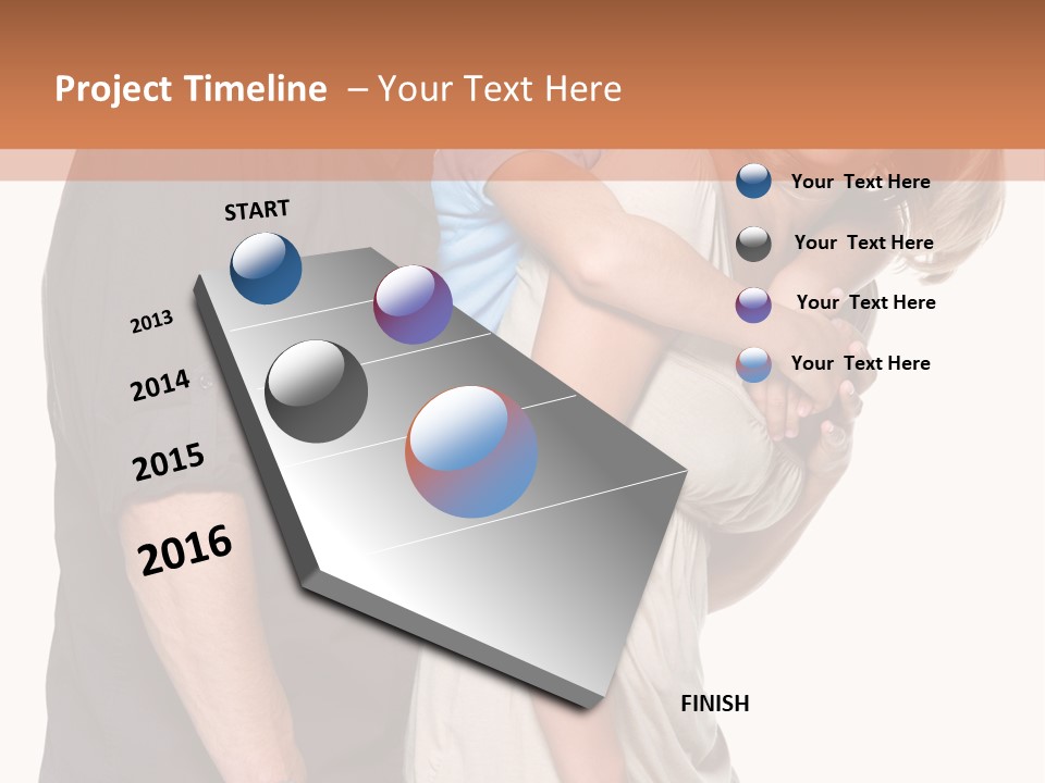 Together Group Son PowerPoint Template