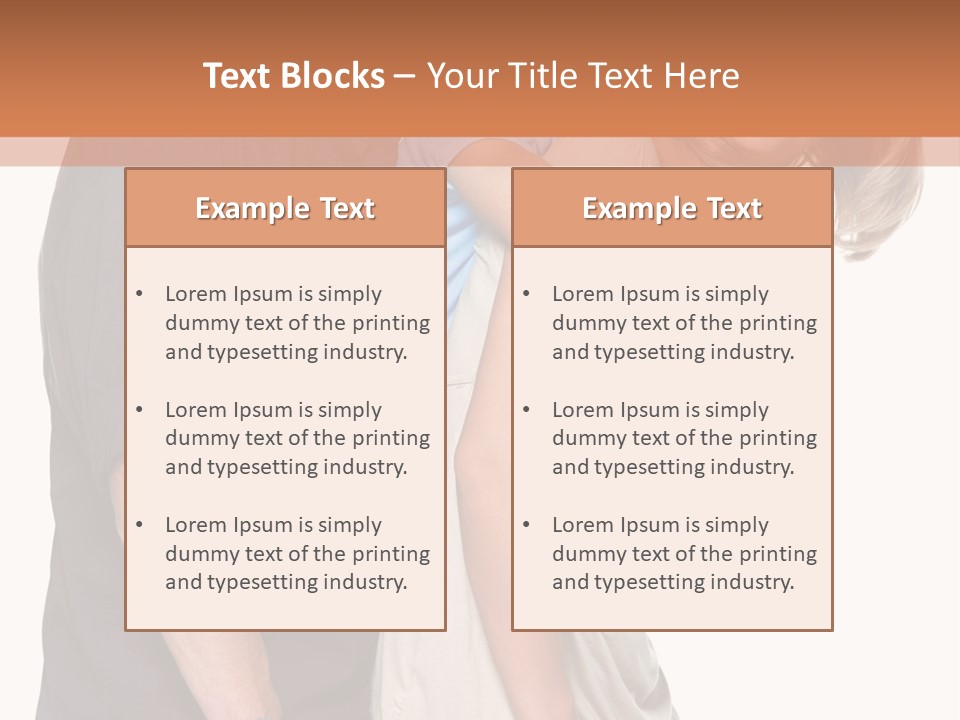 Together Group Son PowerPoint Template