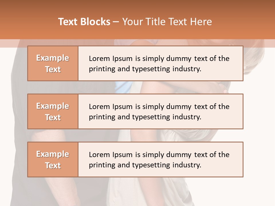 Together Group Son PowerPoint Template