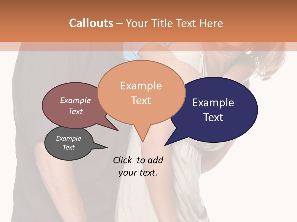 Together Group Son PowerPoint Template