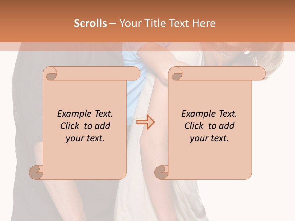 Together Group Son PowerPoint Template