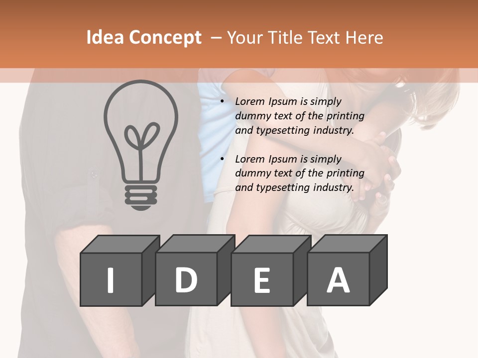 Together Group Son PowerPoint Template