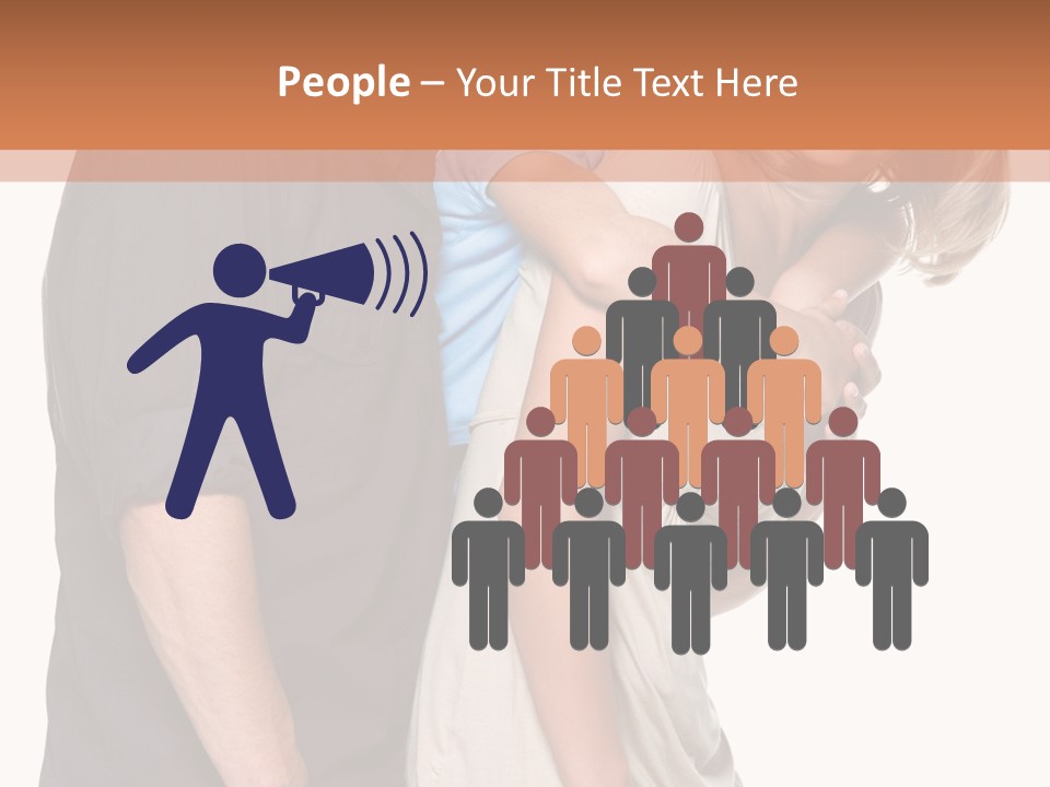 Together Group Son PowerPoint Template