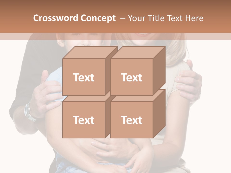 Son Smiling Cute PowerPoint Template