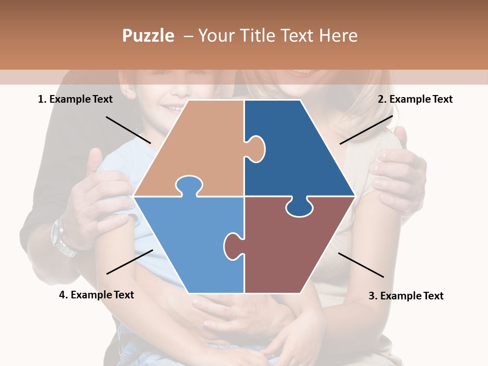 Son Smiling Cute PowerPoint Template