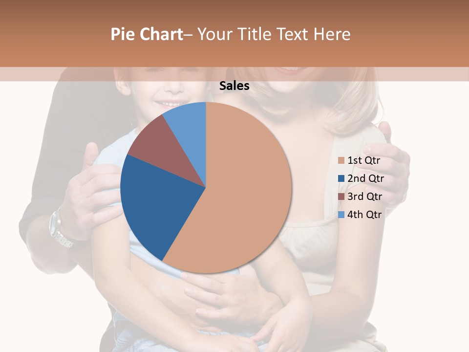 Son Smiling Cute PowerPoint Template
