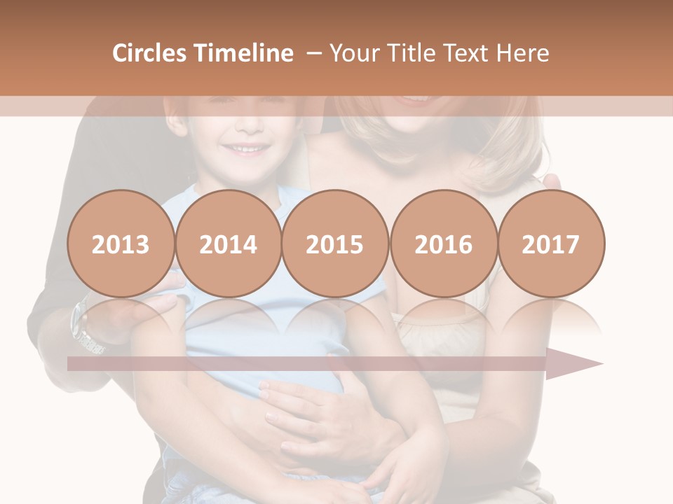 Son Smiling Cute PowerPoint Template