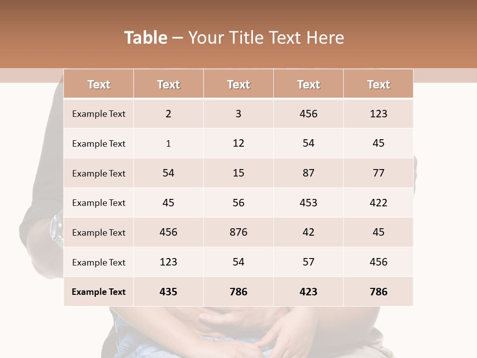 Son Smiling Cute PowerPoint Template