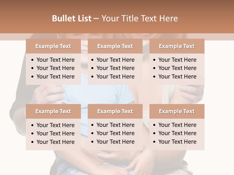 Son Smiling Cute PowerPoint Template