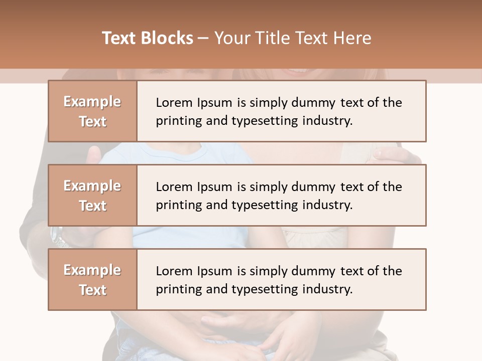 Son Smiling Cute PowerPoint Template