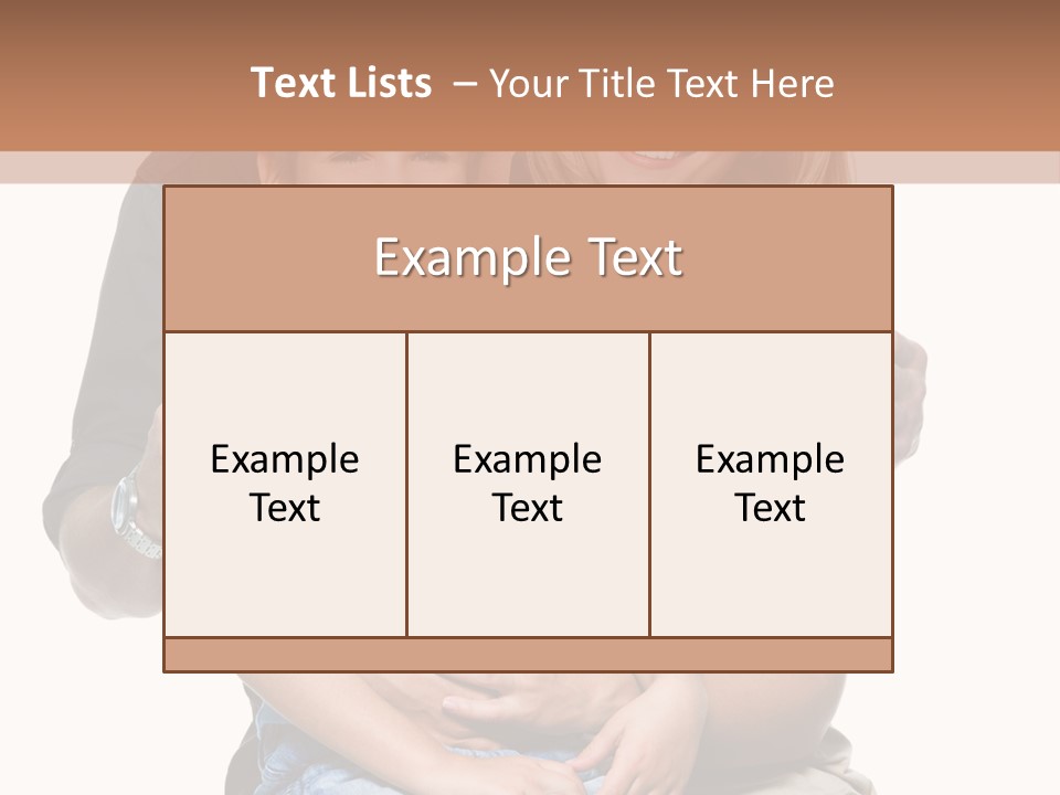 Son Smiling Cute PowerPoint Template