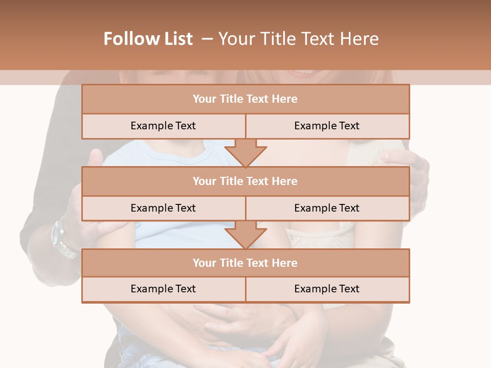 Son Smiling Cute PowerPoint Template