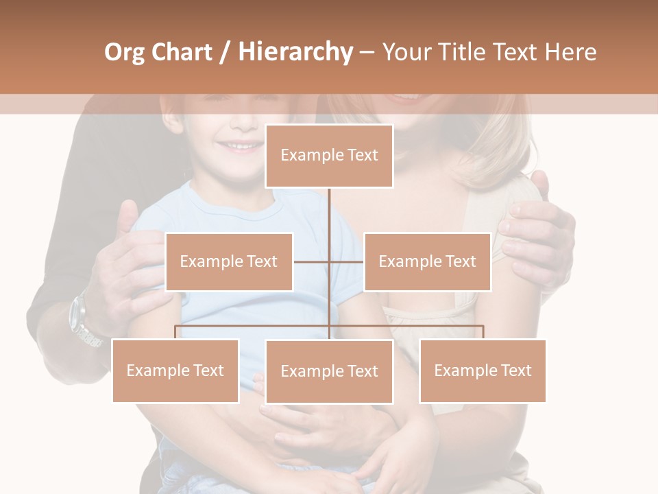 Son Smiling Cute PowerPoint Template