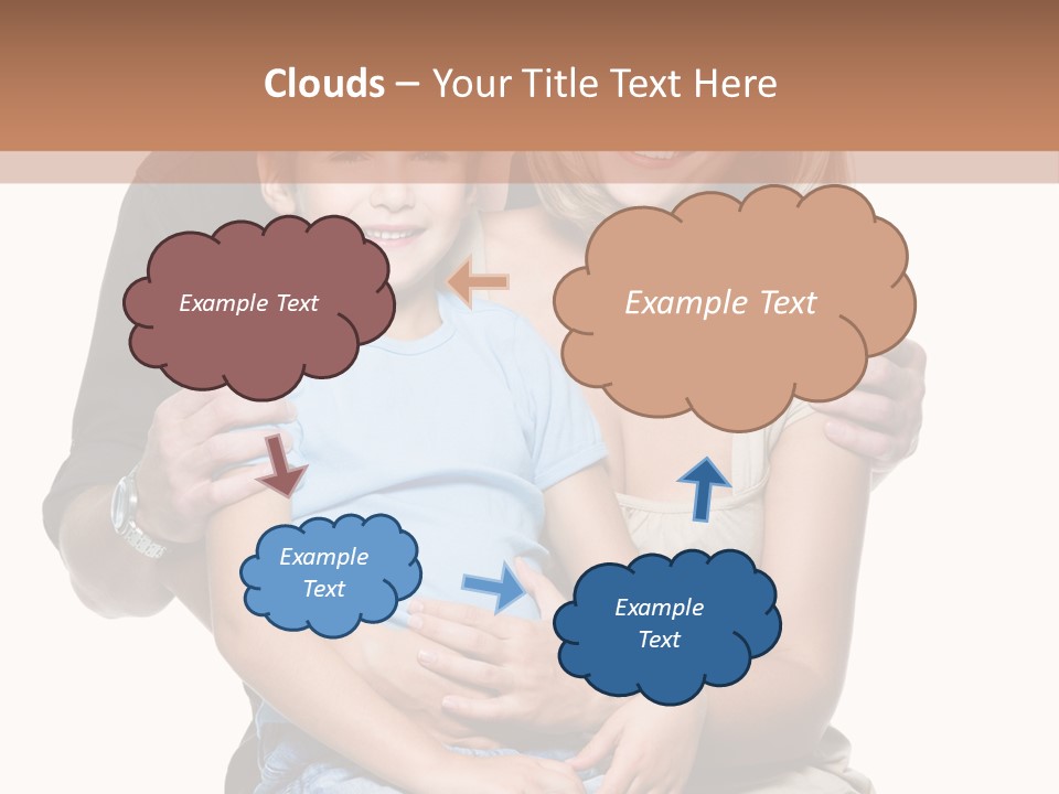 Son Smiling Cute PowerPoint Template