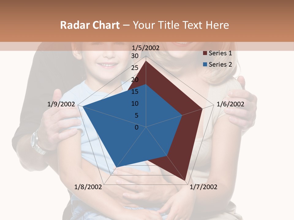 Son Smiling Cute PowerPoint Template