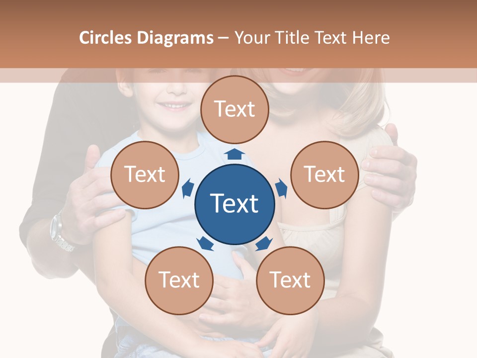 Son Smiling Cute PowerPoint Template