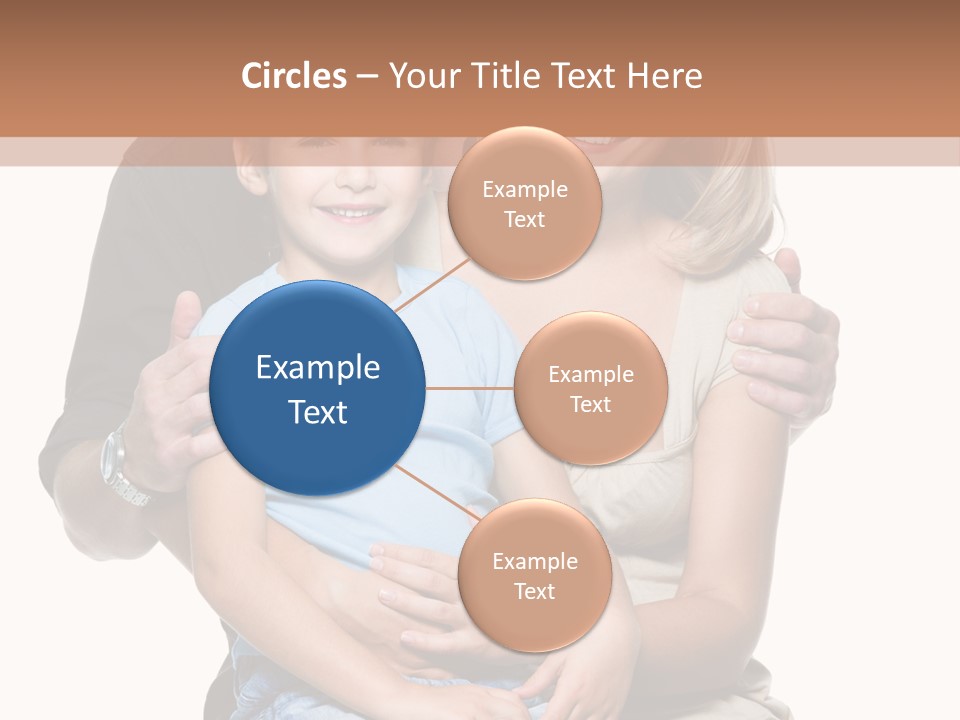 Son Smiling Cute PowerPoint Template