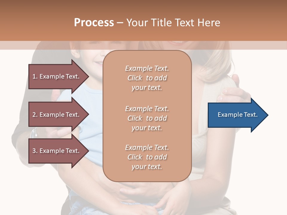 Son Smiling Cute PowerPoint Template