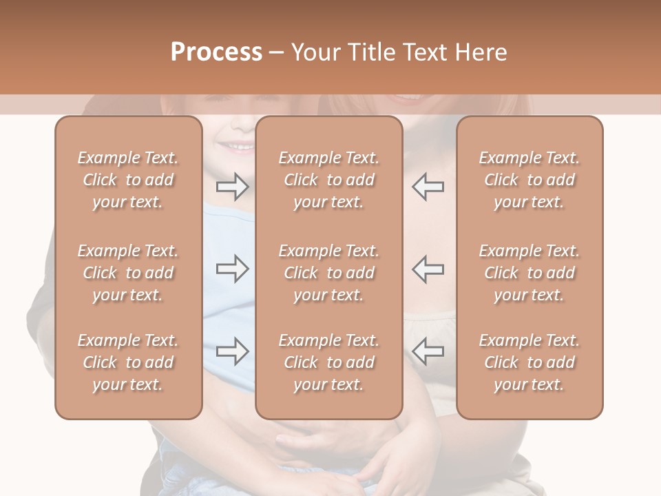 Son Smiling Cute PowerPoint Template