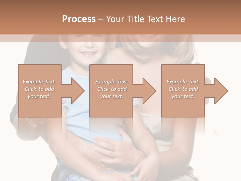 Son Smiling Cute PowerPoint Template