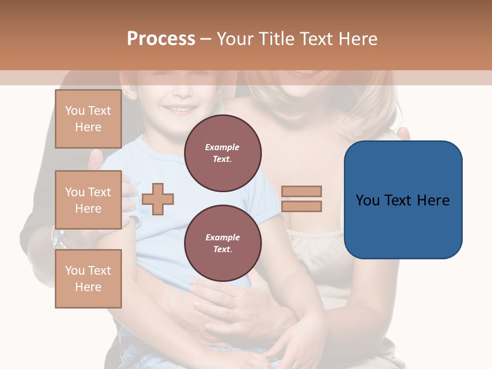 Son Smiling Cute PowerPoint Template