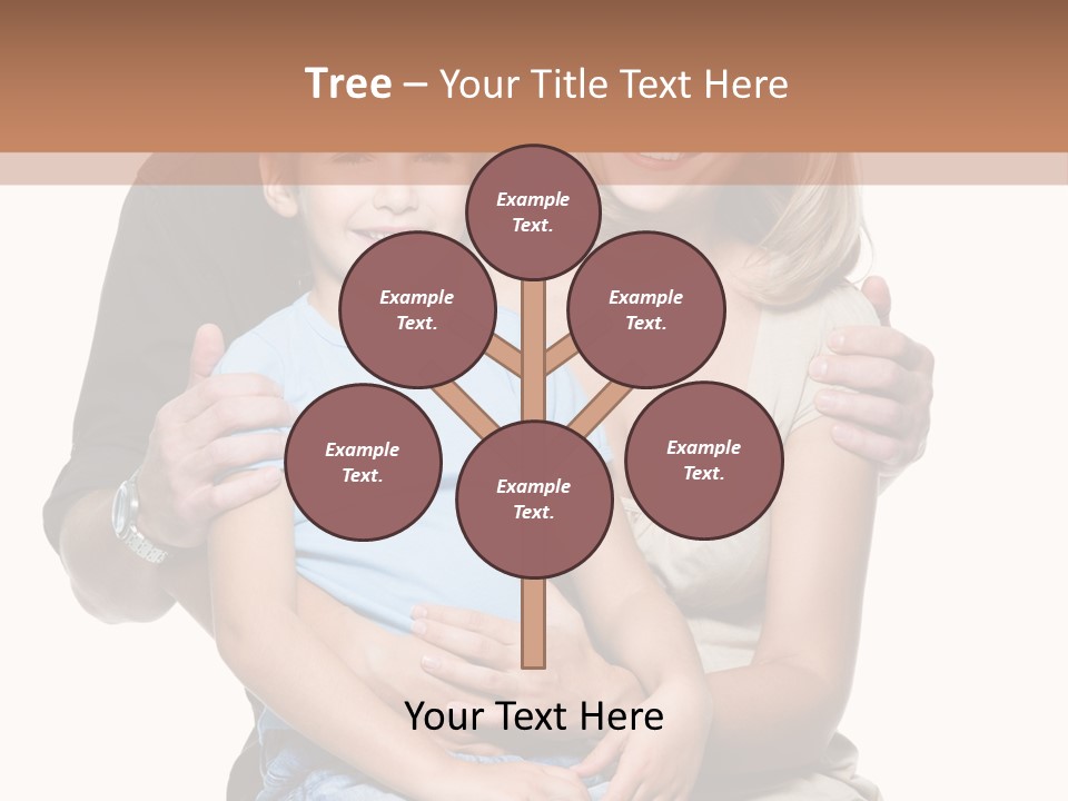 Son Smiling Cute PowerPoint Template