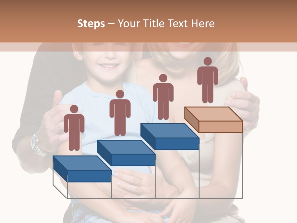 Son Smiling Cute PowerPoint Template
