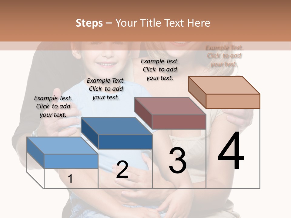 Son Smiling Cute PowerPoint Template