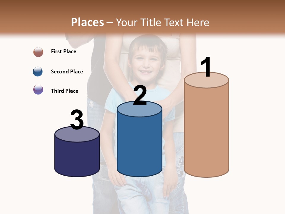 Son Young Happy PowerPoint Template