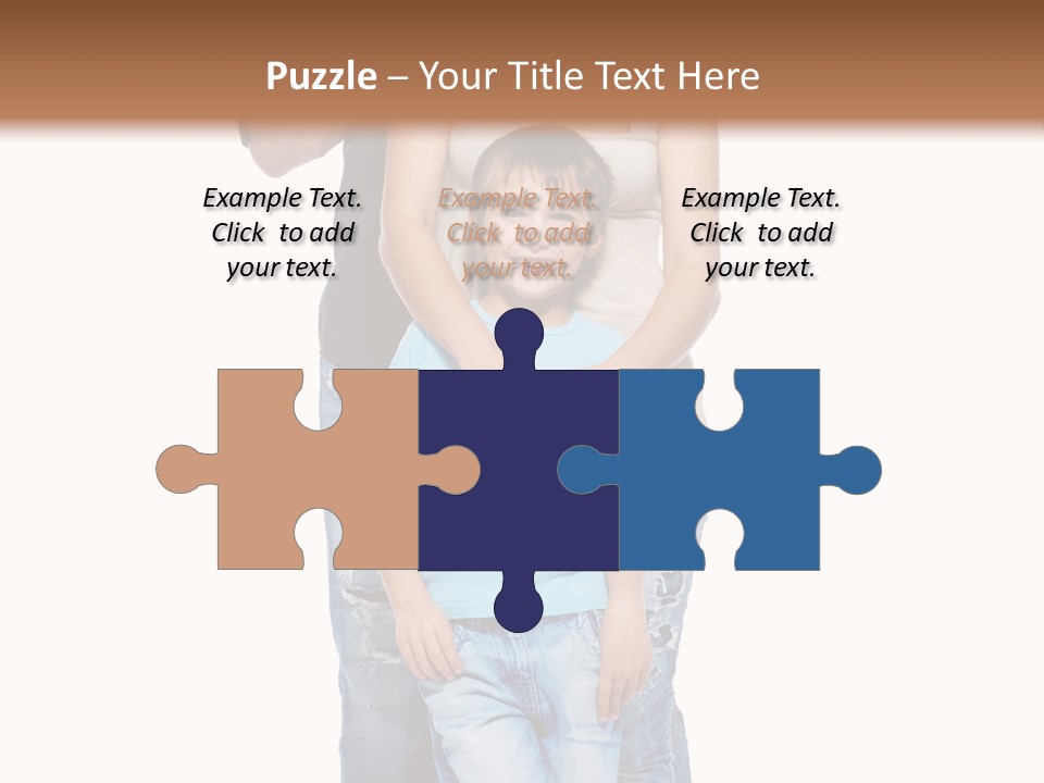 Son Young Happy PowerPoint Template