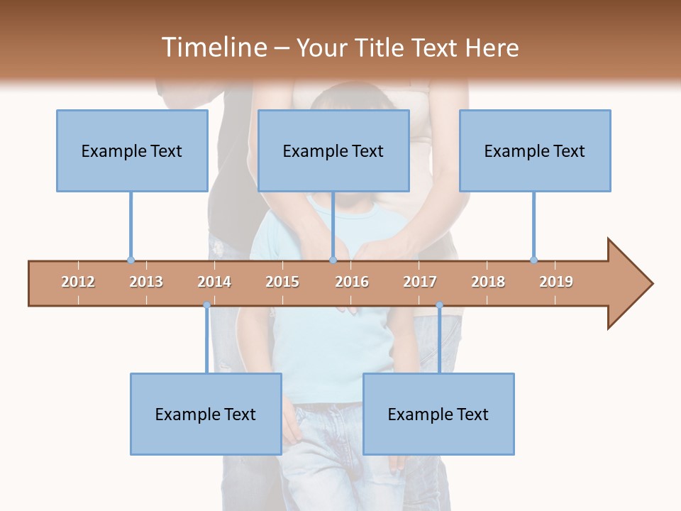 Son Young Happy PowerPoint Template