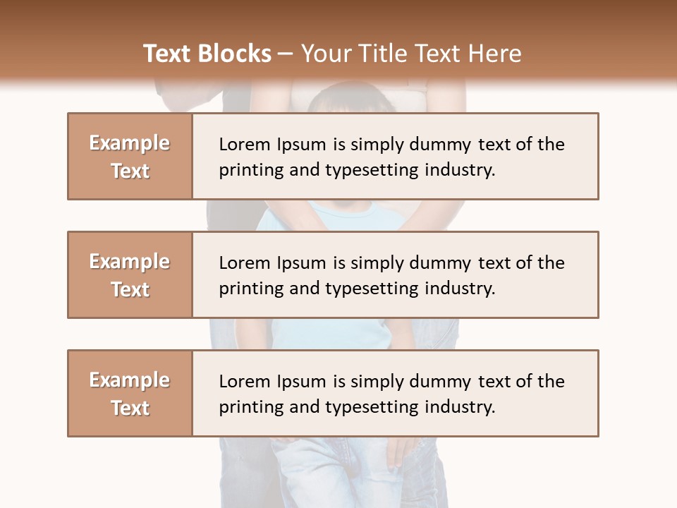 Son Young Happy PowerPoint Template
