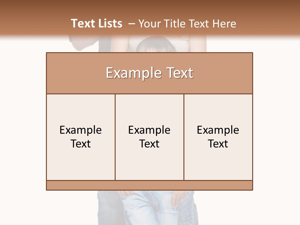 Son Young Happy PowerPoint Template
