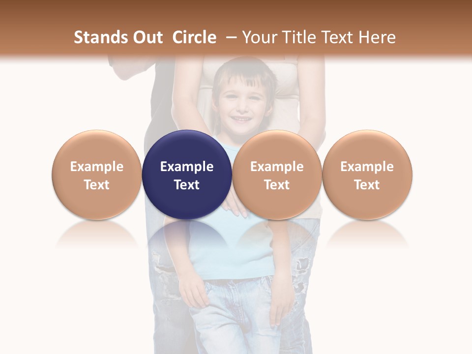 Son Young Happy PowerPoint Template